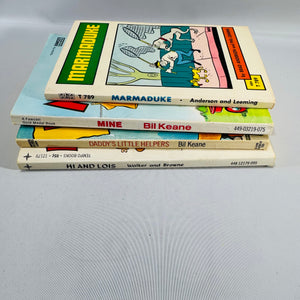 Vintage Comic Strip Paperback Bundle Family Circus Marmaduke Hi and Lois