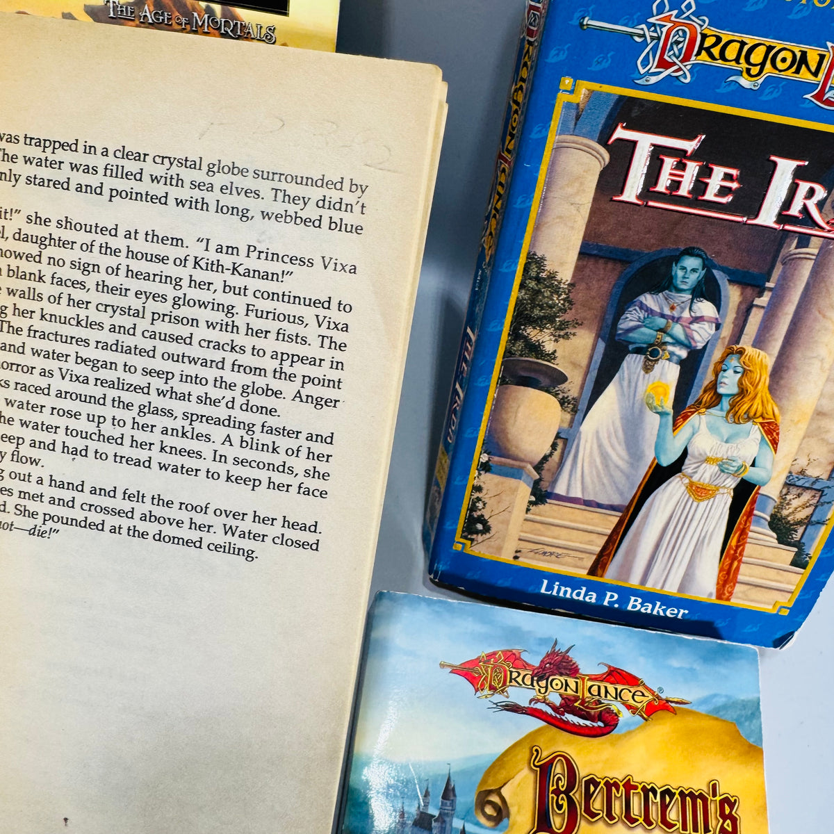 Dragonlance Book Bundle Lost Histories TSR Fantasy Paperback Lot