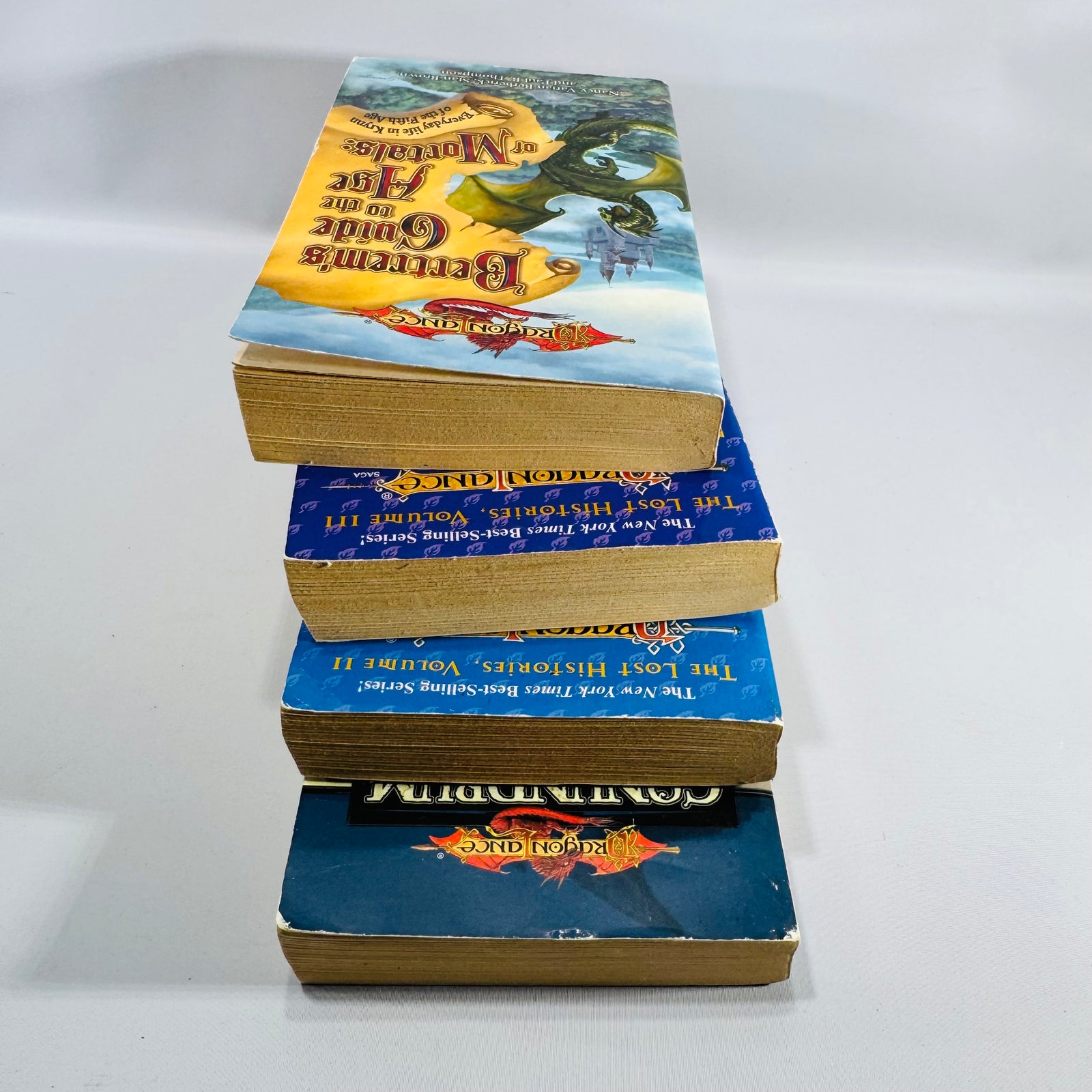 Dragonlance Book Bundle Lost Histories TSR Fantasy Paperback Lot