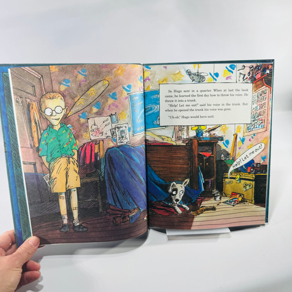 Vintage David Macaulay Picture Book Help! Let Me Out! David Lord Porter Hardcover 1982
