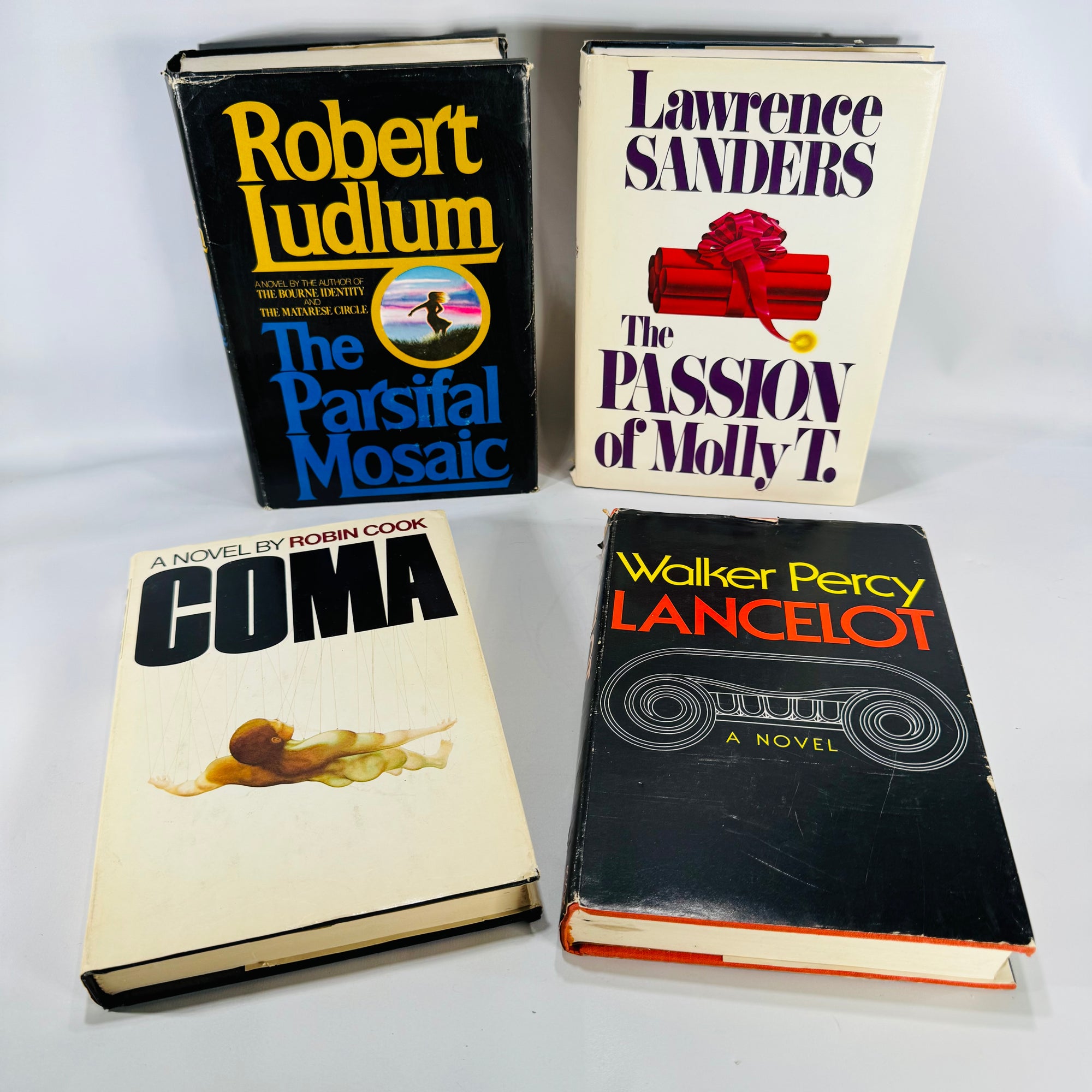 Thriller Book Bundle – Ludlum & Cook | Vintage Suspense 1980s