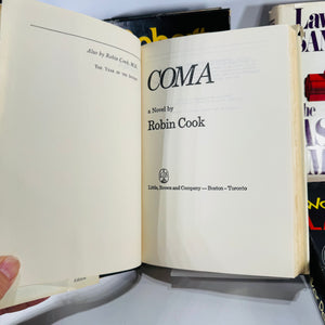 Thriller Book Bundle – Ludlum & Cook | Vintage Suspense 1980s