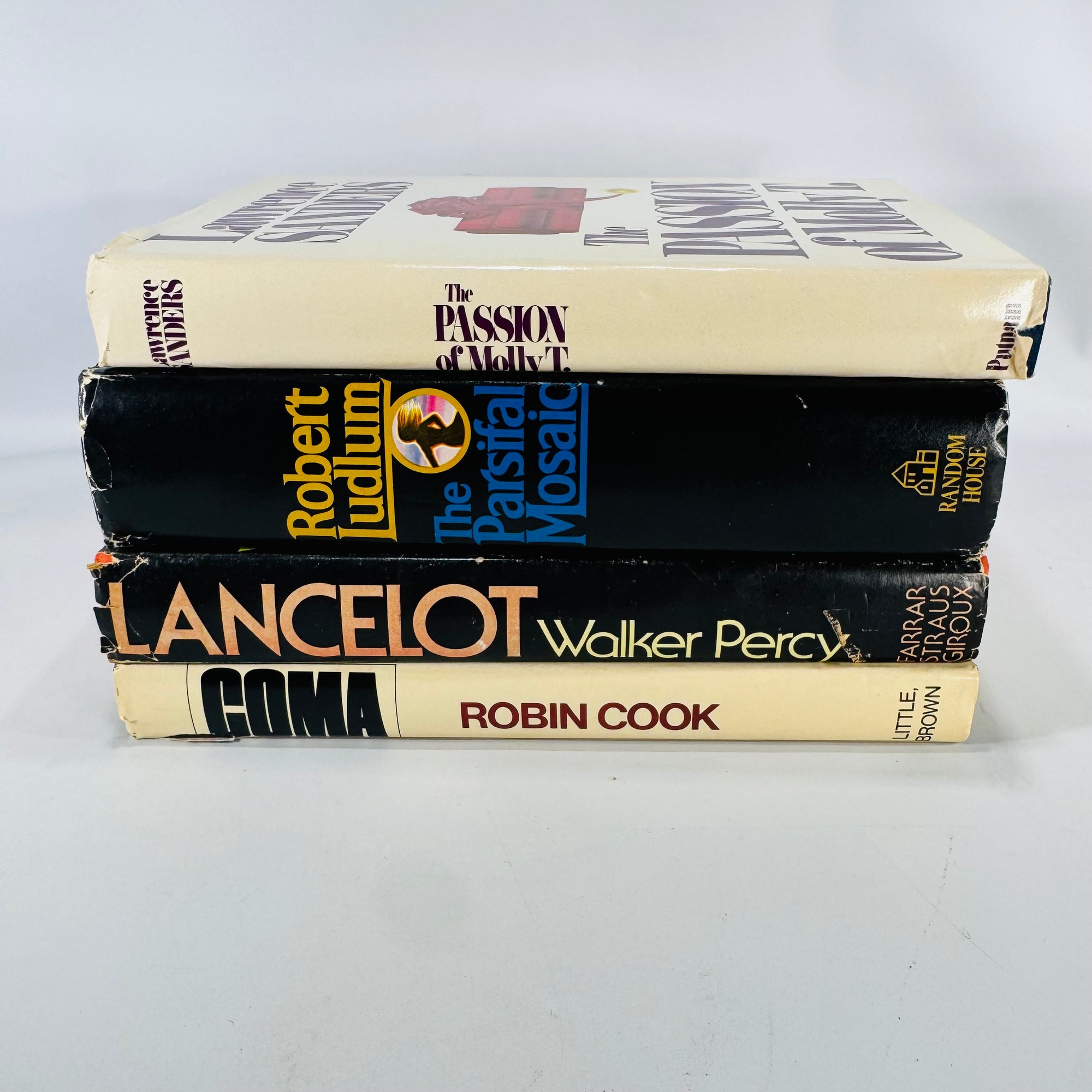 Thriller Book Bundle – Ludlum & Cook | Vintage Suspense 1980s