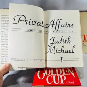 Vintage Four Book Bundle — Domestic Drama & Family Sagas (1980s) — Belva Plain, Charlotte Vale Allen, Judith Michael