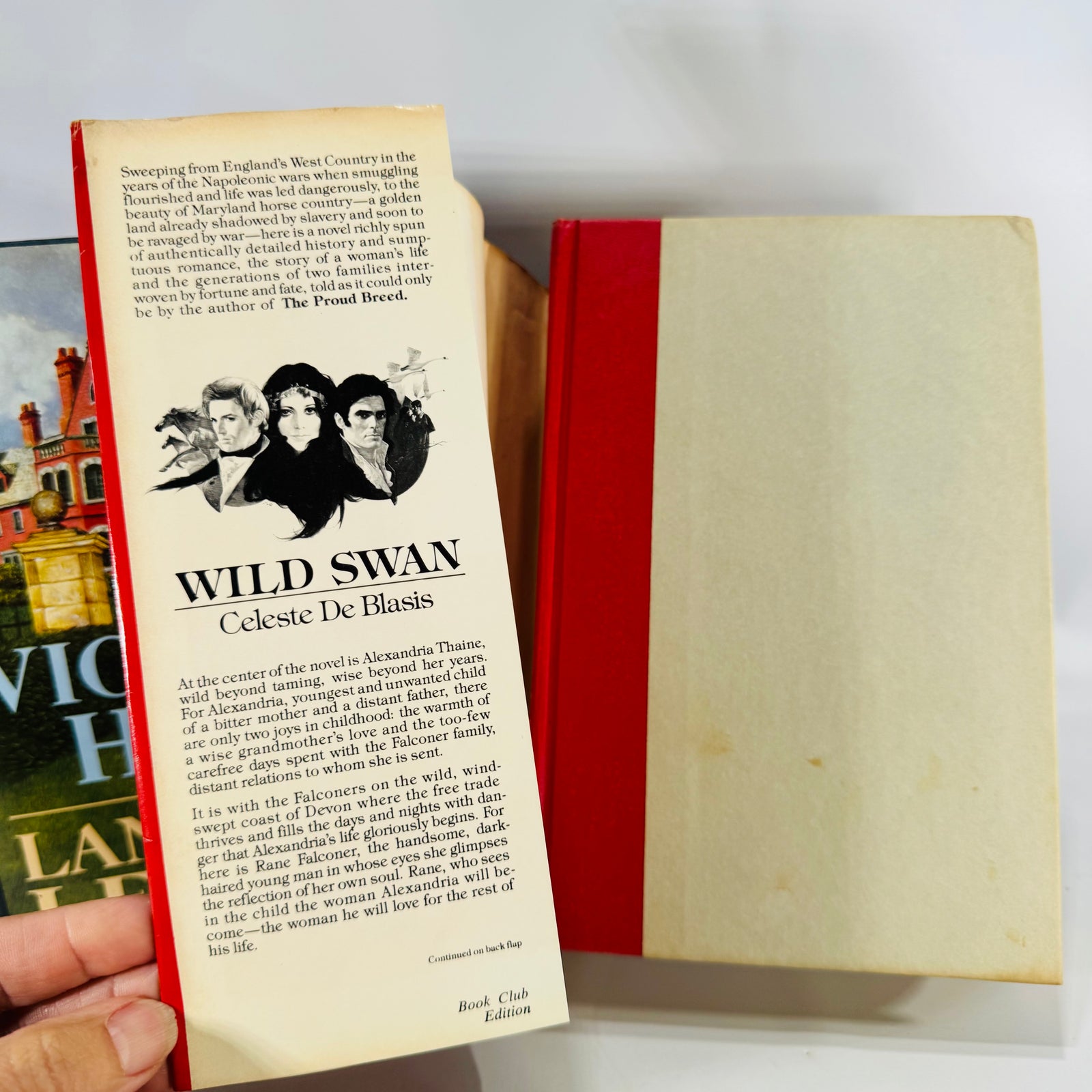 Victorian Romance & Gothic Book Bundle — The Landower Legacy, Wild Swan, A Rose in Winter (1982–1984) — Holt, De Blasis, Woodiwis