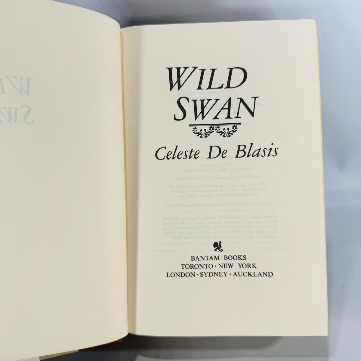 Victorian Romance & Gothic Book Bundle — The Landower Legacy, Wild Swan, A Rose in Winter (1982–1984) — Holt, De Blasis, Woodiwis