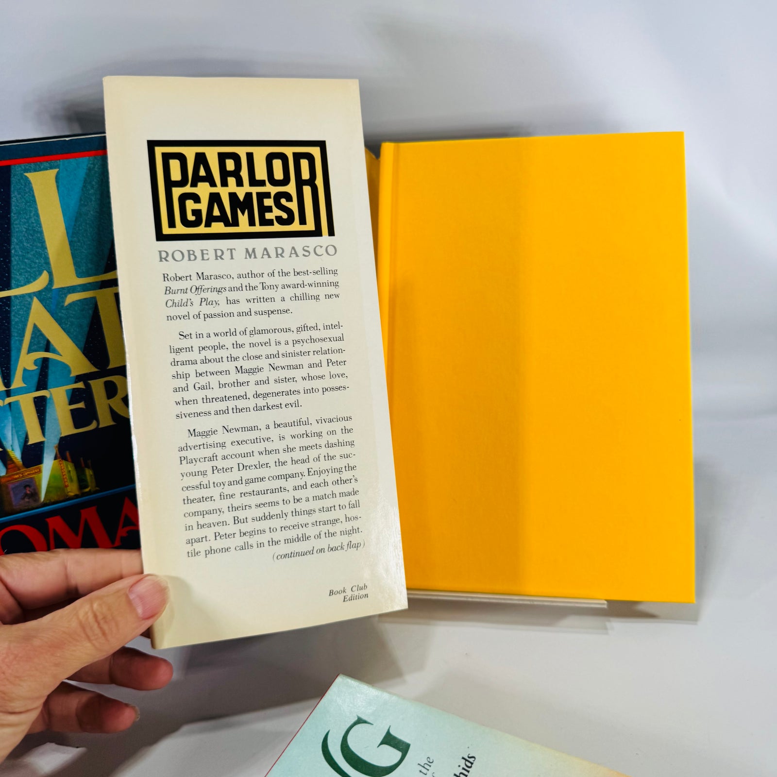 Vintage Suspense & Drama Book Bundle — Tryon, Marasco, Whitney 1980's Fiction