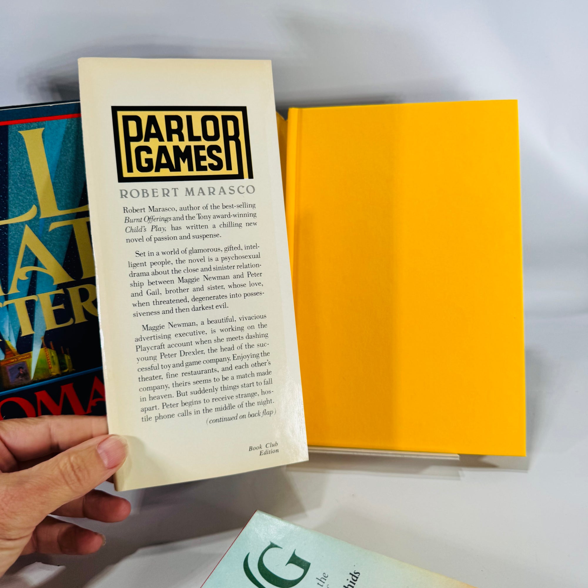 Vintage Suspense & Drama Book Bundle — Tryon, Marasco, Whitney 1980's Fiction