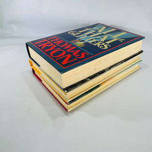 Vintage Suspense & Drama Book Bundle — Tryon, Marasco, Whitney 1980's Fiction
