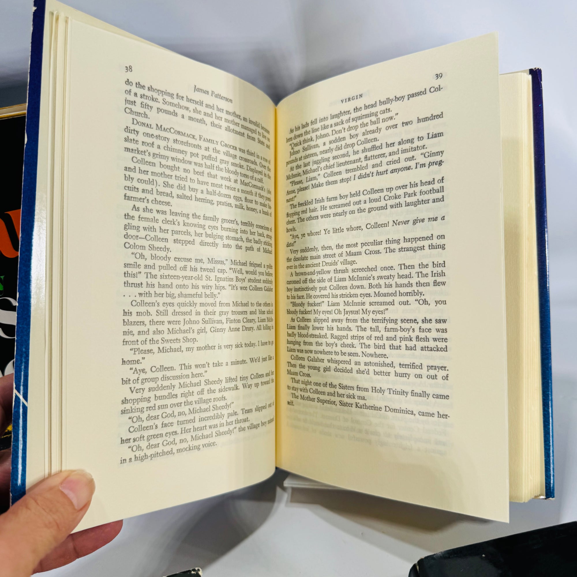 Vintage Suspense & Historical Fiction Bundle — Michener, Stewart, Patterson (3 HC, 1979–1980)