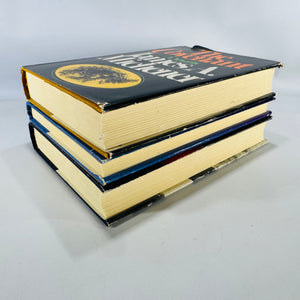 Vintage Suspense & Historical Fiction Bundle — Michener, Stewart, Patterson (3 HC, 1979–1980)