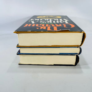 Vintage Suspense & Historical Fiction Bundle — Michener, Stewart, Patterson (3 HC, 1979–1980)