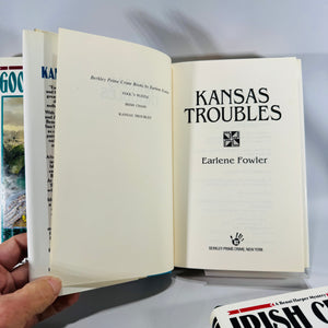 Benni Harper Cozy Mystery Set (1994–1997) — Earlene Fowler | 4 First Editions, Quilt-Themed, Cozy Mystery