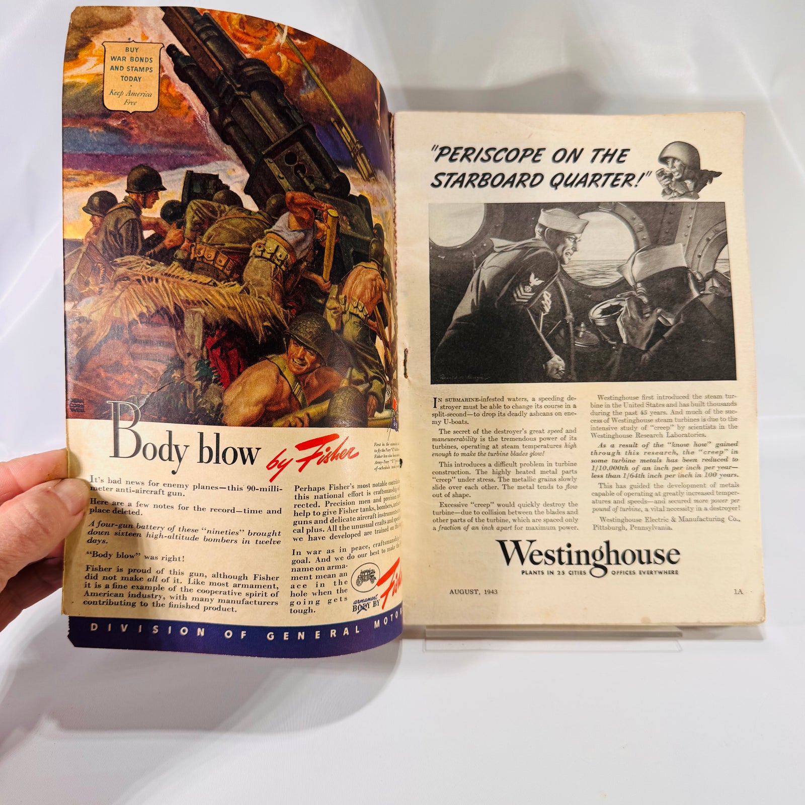 Vintage Military & Technology Magazines – Popular Mechanics (1943) & Army Information Digest (1961)