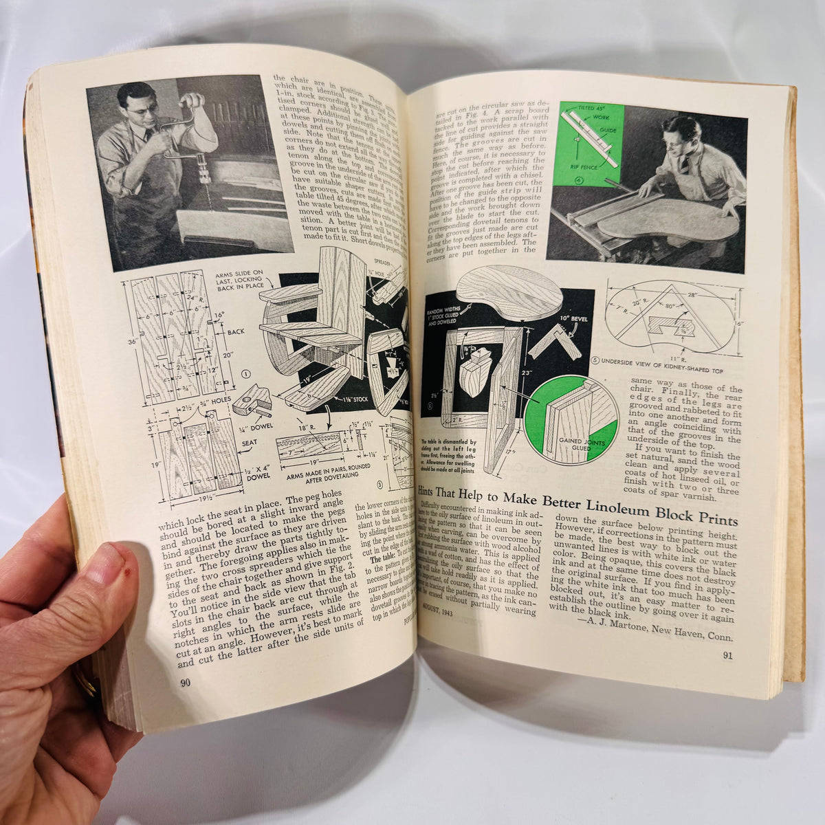 Vintage Military & Technology Magazines – Popular Mechanics (1943) & Army Information Digest (1961)