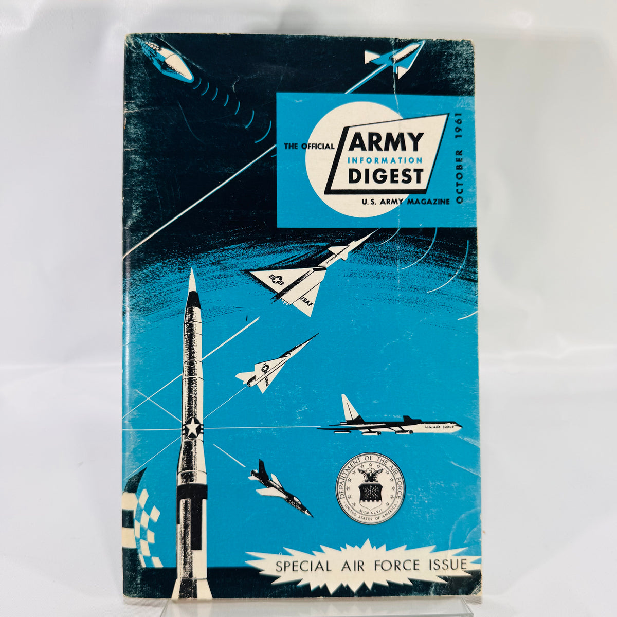 Vintage Military & Technology Magazines – Popular Mechanics (1943) & Army Information Digest (1961)