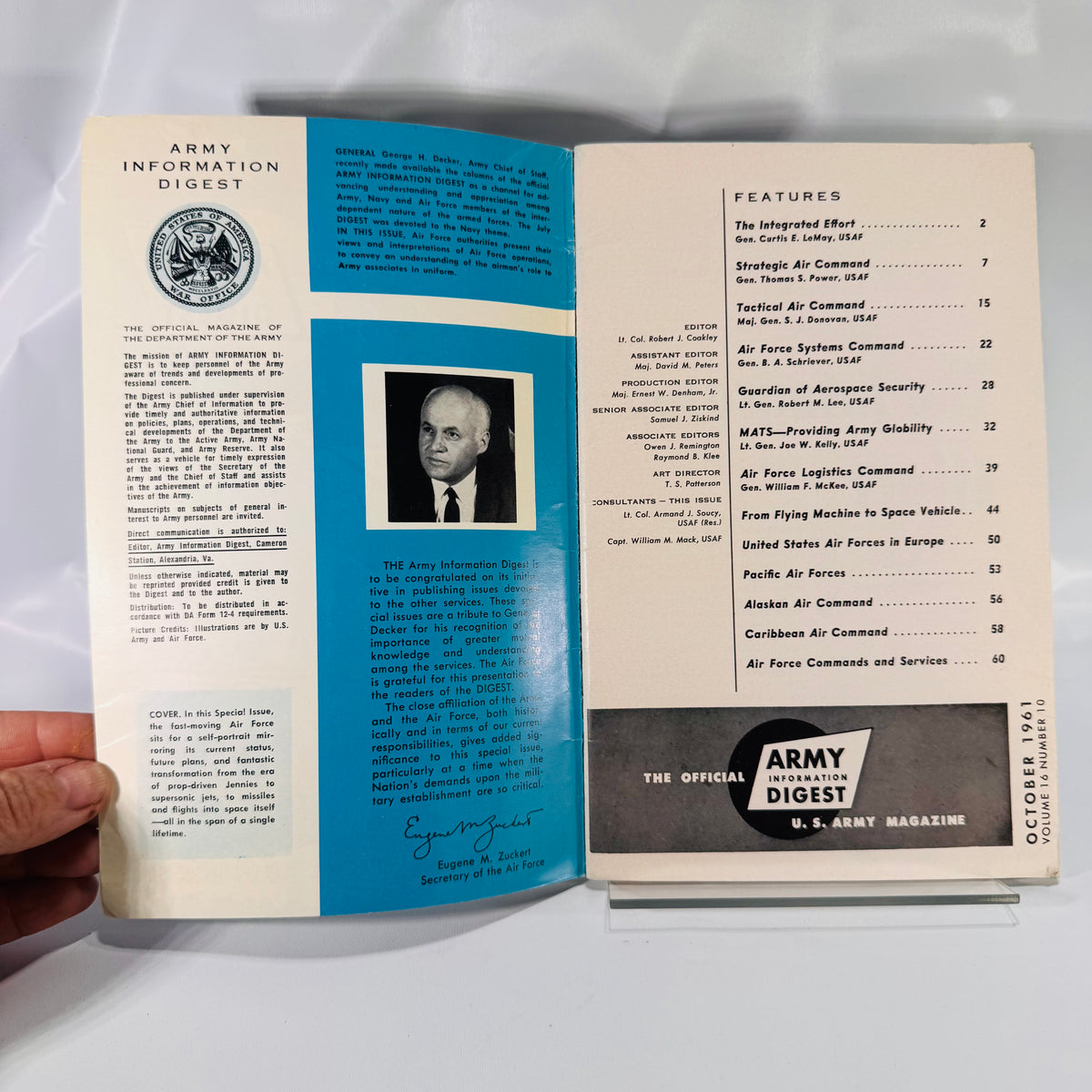 Vintage Military & Technology Magazines – Popular Mechanics (1943) & Army Information Digest (1961)