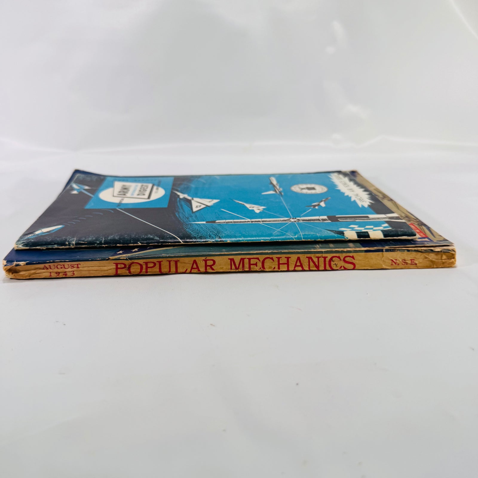 Vintage Military & Technology Magazines – Popular Mechanics (1943) & Army Information Digest (1961)