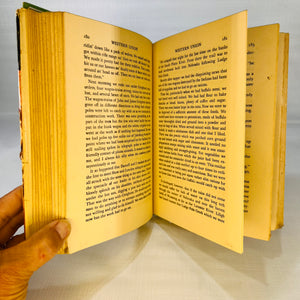 The Epic of a Single Strand of Wire Western Union by Zane Grey 1939 Grosset & Dunlap