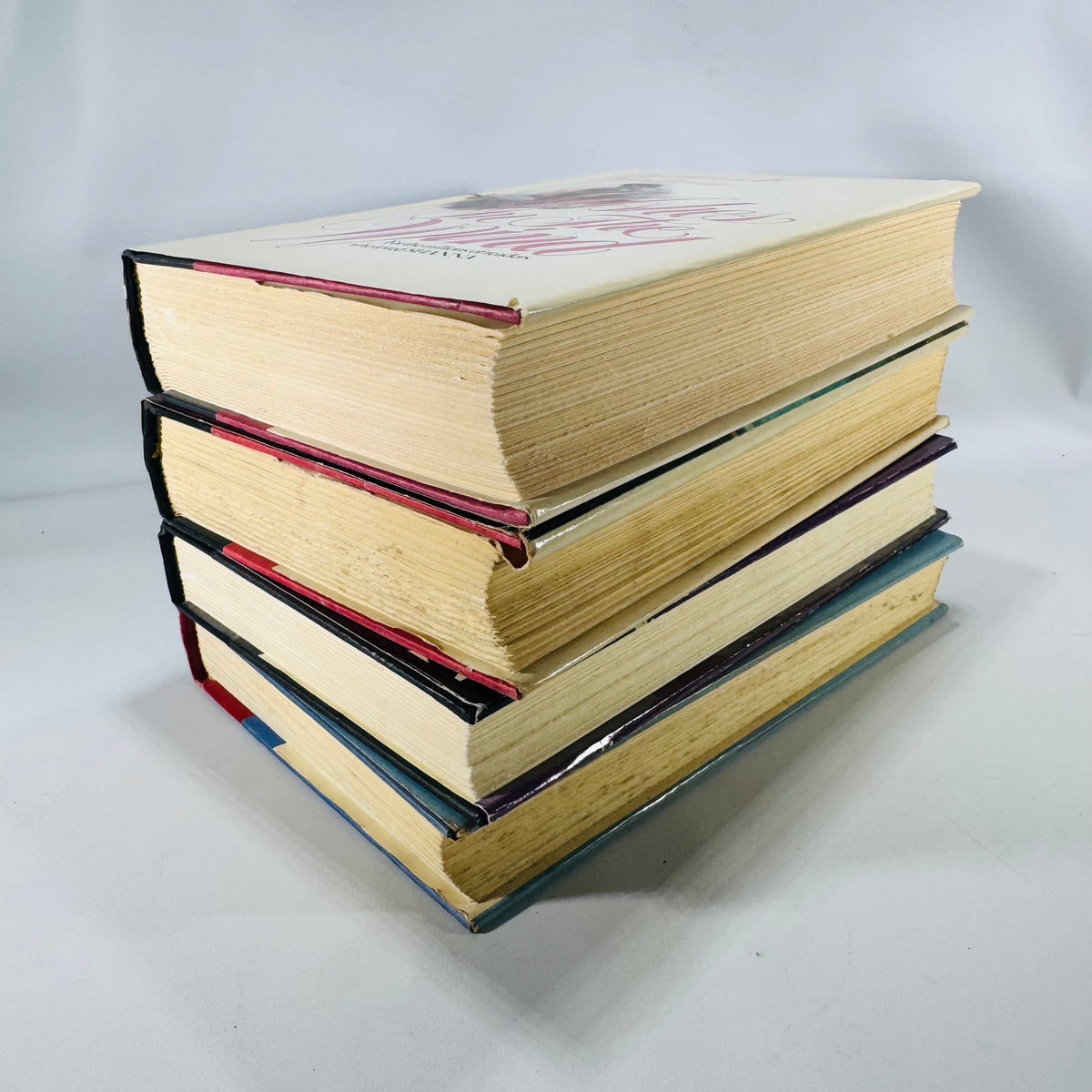 Vintage Women’s Fiction & Historical Romance Bundle (1980s) — Woodiwiss, Krantz, Steel, Wilde | Dust Jackets, Book Club Editions, Women’s Fiction