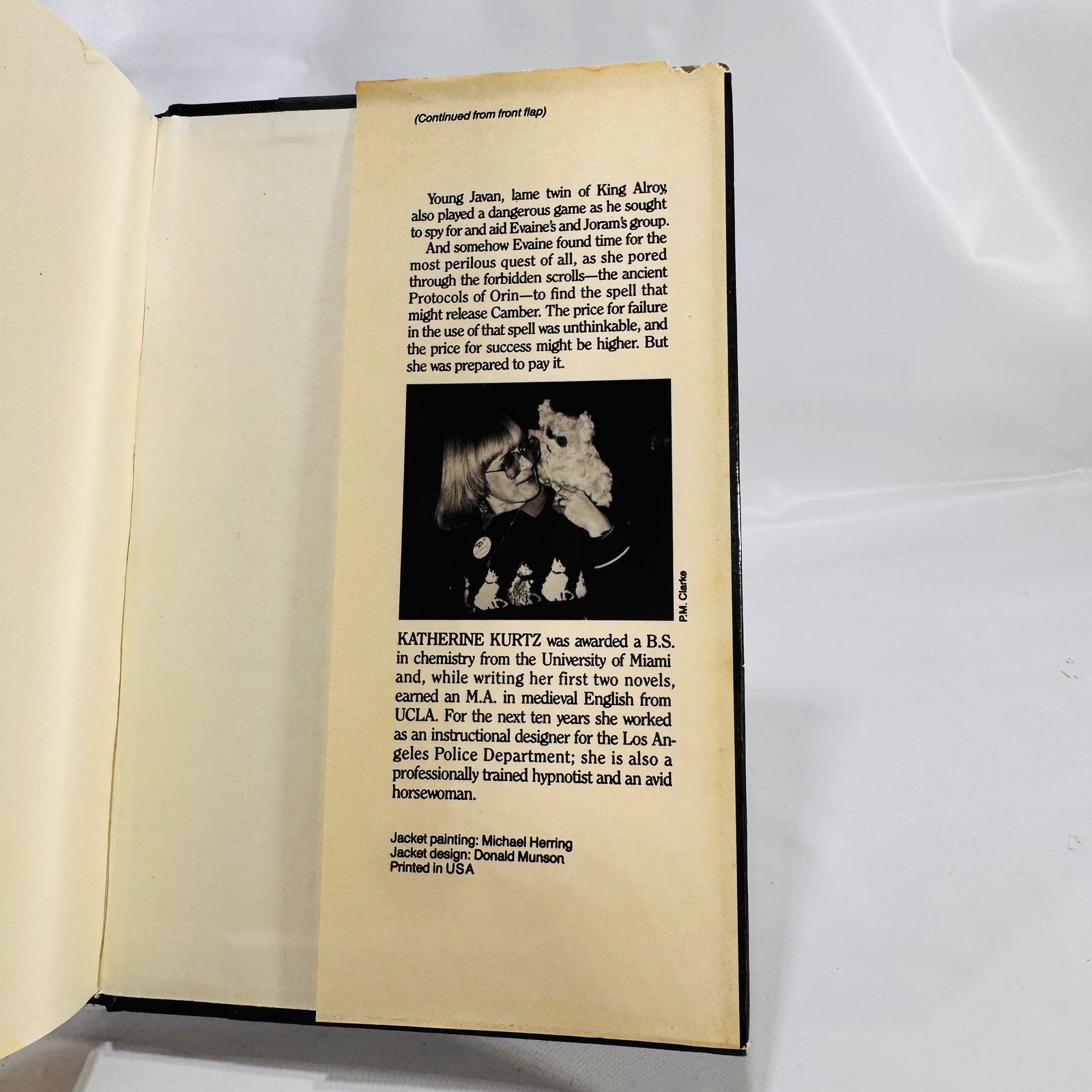 The Harrowing of Gwynedd by Katherine Kurtz | Vintage Fantasy Hardcover