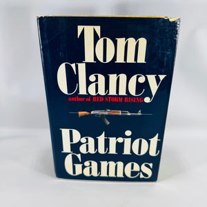 Tom Clancy Thriller Classic — Patriot Games (1987) — G.P. Putnam’s Sons | Hardcover, Fiction