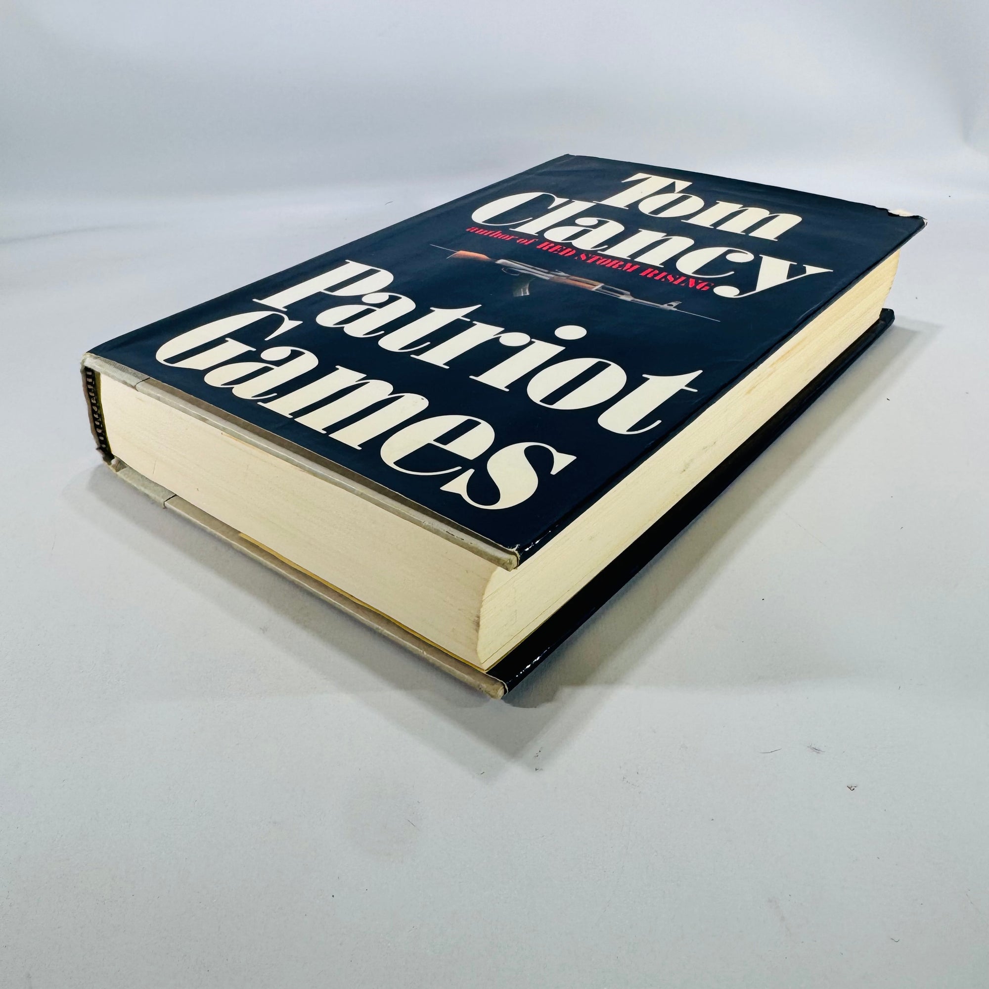 Tom Clancy Thriller Classic — Patriot Games (1987) — G.P. Putnam’s Sons | Hardcover, Fiction