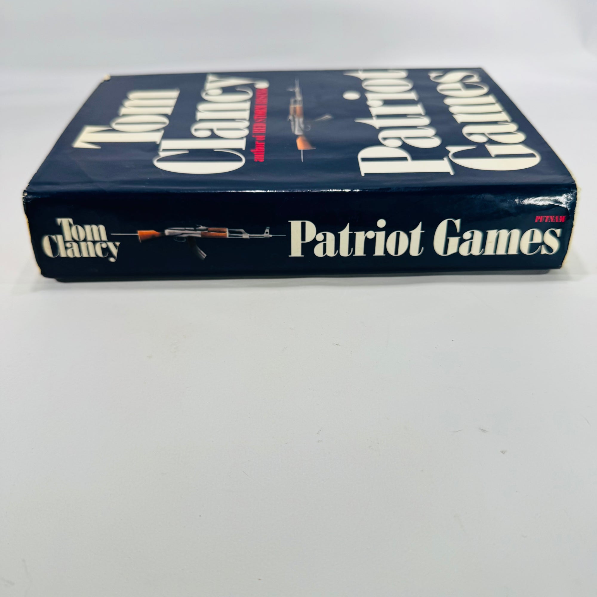 Tom Clancy Thriller Classic — Patriot Games (1987) — G.P. Putnam’s Sons | Hardcover, Fiction