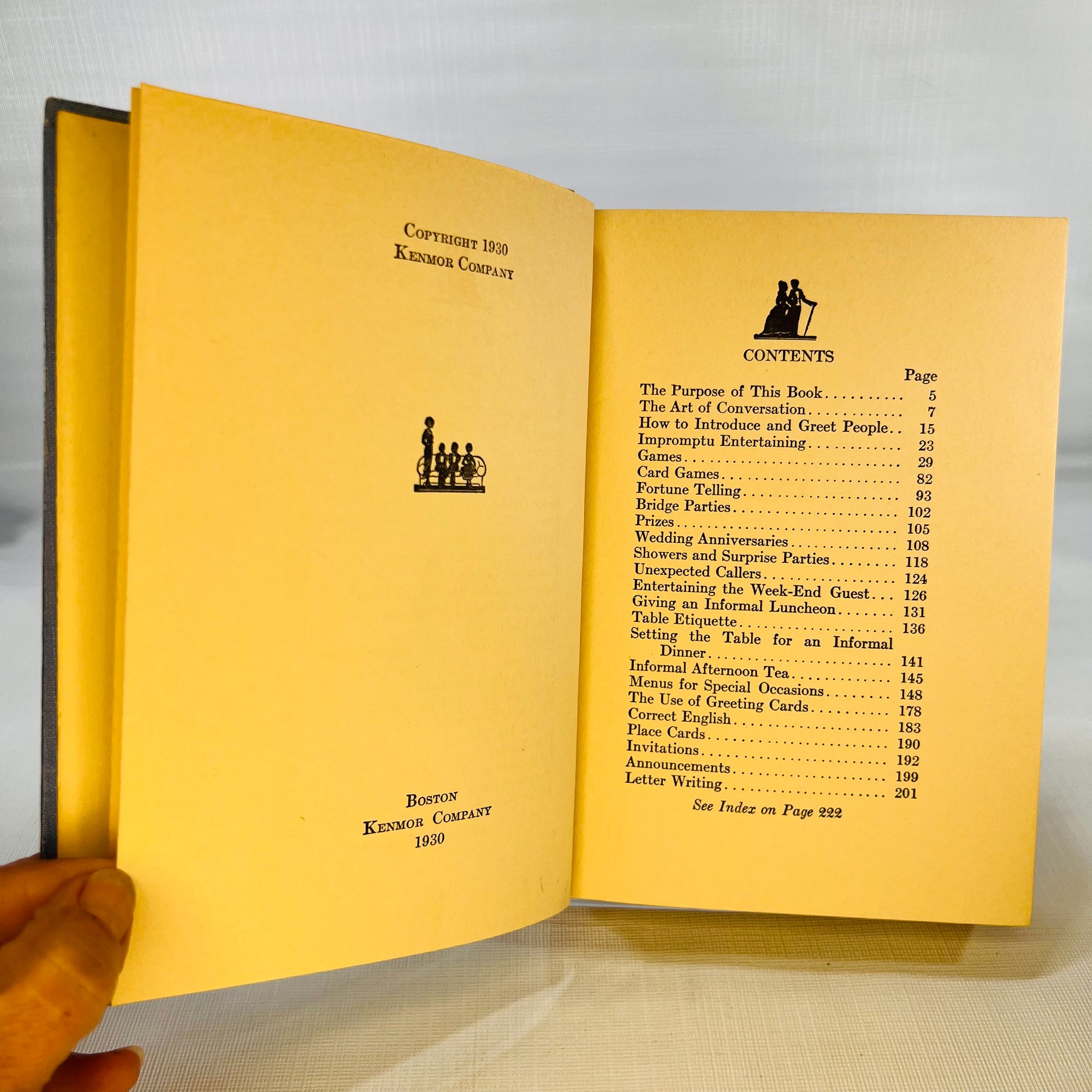 How to Be a Successful Hostess What Every Woman Should Know about Entertaining and Etiquette by Charlotte Clarke 1930 Kenmor Company