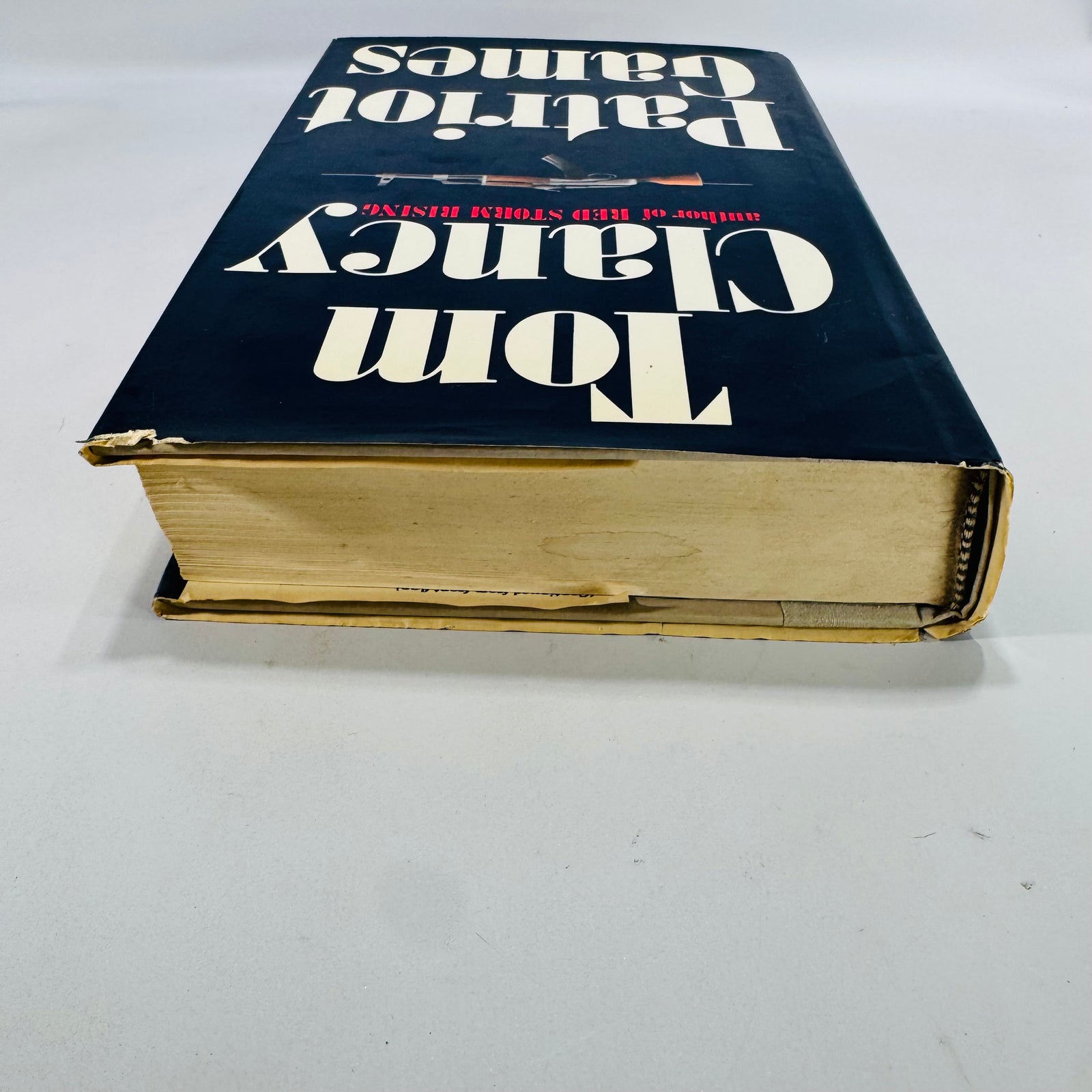 Tom Clancy Thriller Classic — Patriot Games (1987) — G.P. Putnam’s Sons | Hardcover, Fiction