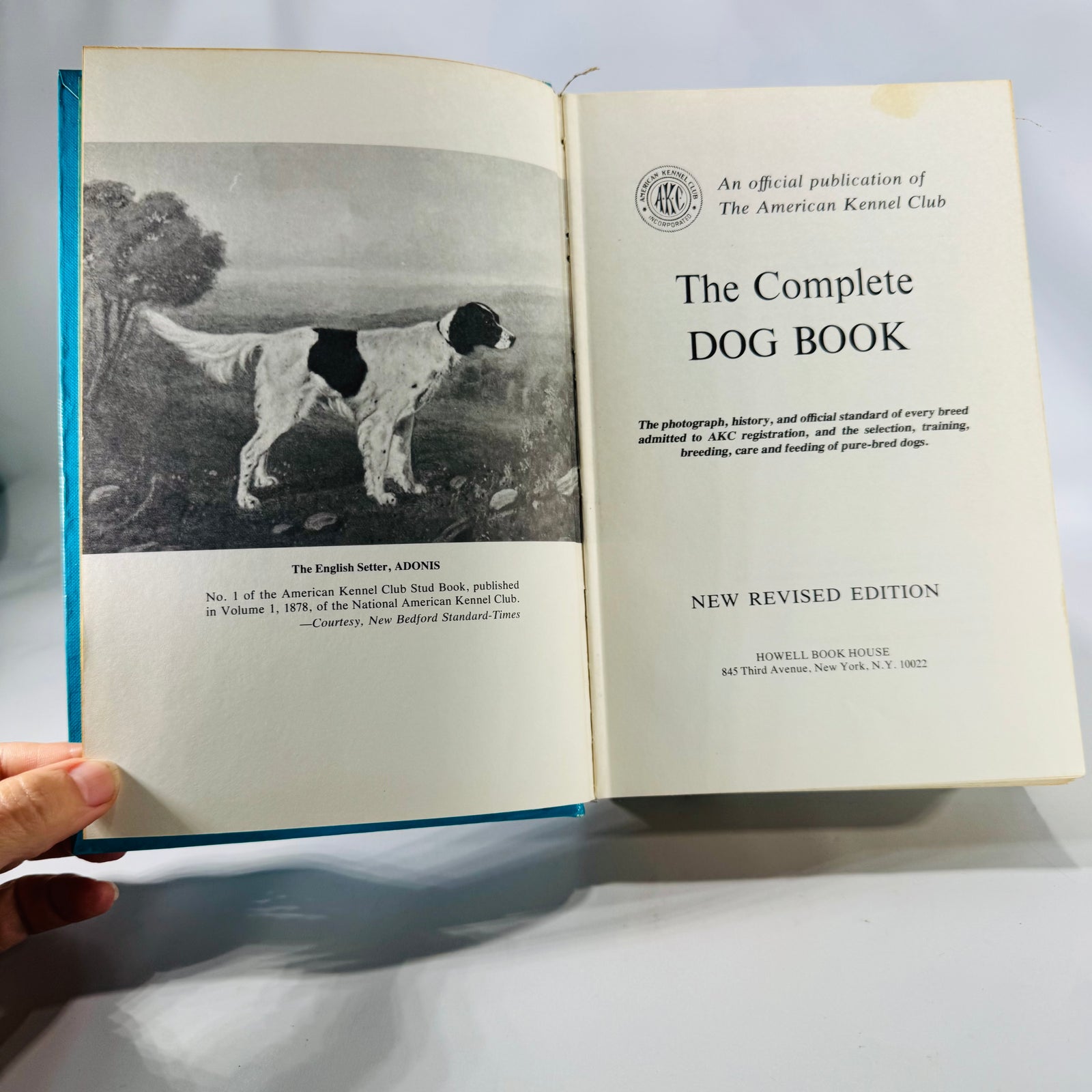 AKC Breed Standards Reference — The Complete Dog Book (1973) — American Kennel Club | Hardcover, Nonfiction
