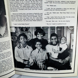 Vintage Charley Pride Souvenir Program 1972 Country Music Memorabilia Softcover