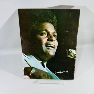 Vintage Charley Pride Souvenir Program 1972 Country Music Memorabilia Softcover