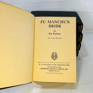 Dr. Fu Manchu Mystery Collection: Five Classic Novels by Sax Rohmer  P.F. Collier and Corp