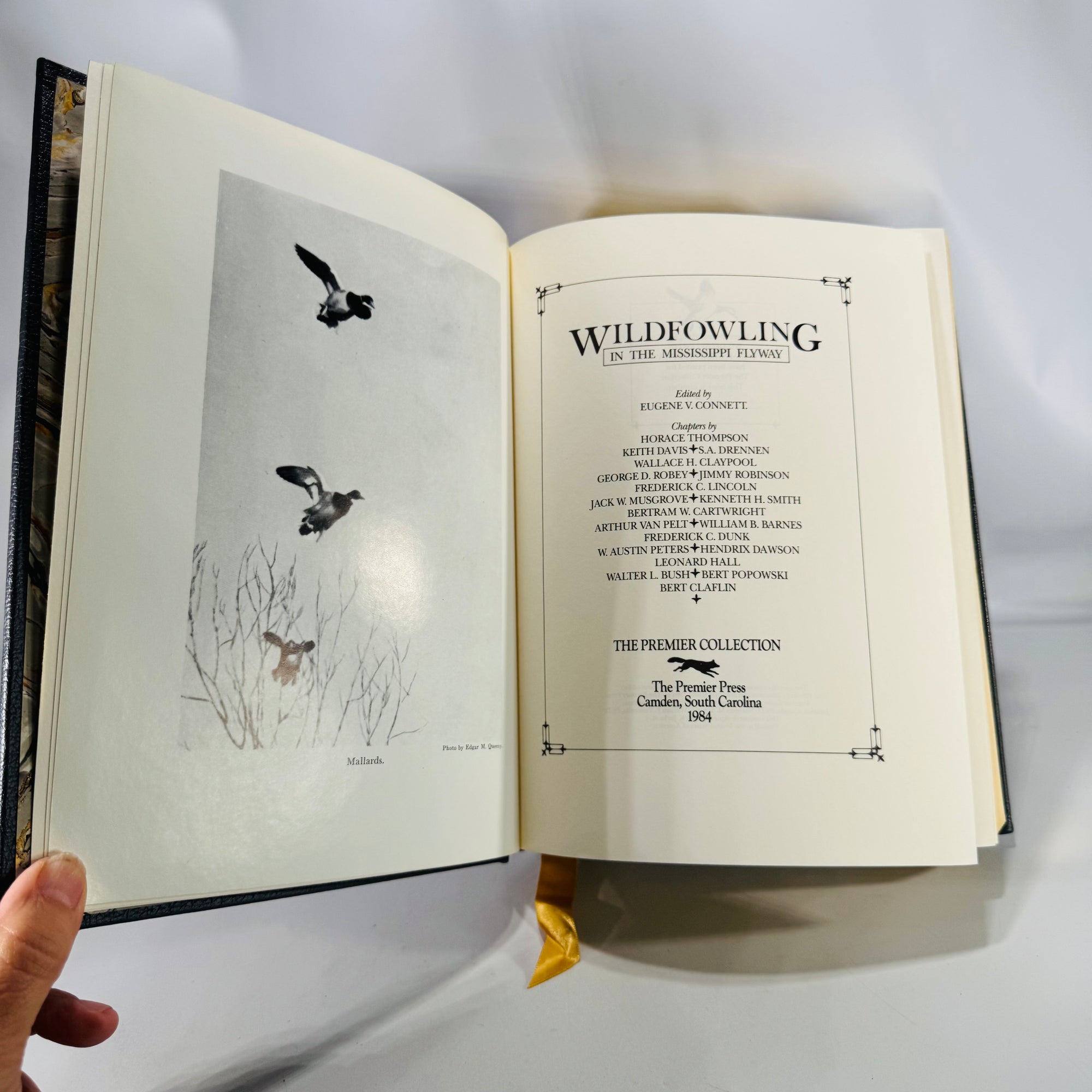 Wildfowling in the Mississippi Flyway | 1984 Premier Press Leather Limited Edition #1471