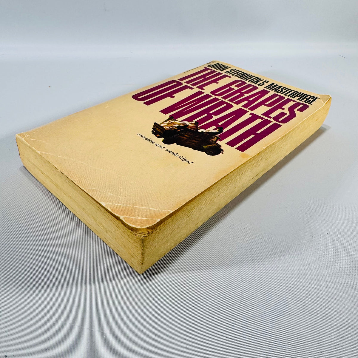 Vintage Grapes of Wrath Paperback John Steinbeck Bantam Classic Literature