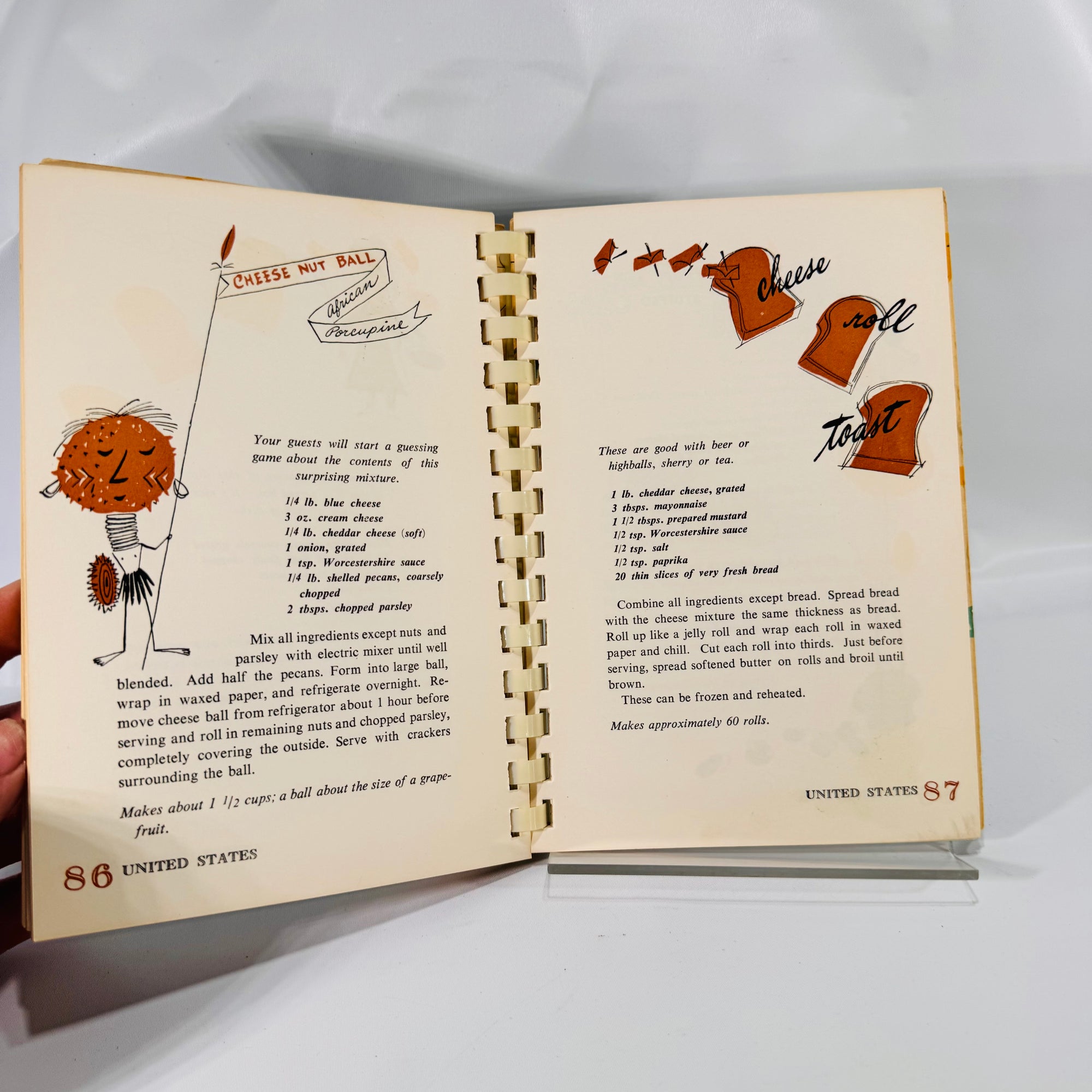 Hors D'oeuvres: Favorite Recipes from Embassy Kitchens 1959 Vintage Cookbook