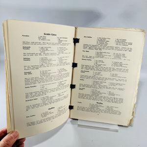 Vintage Victory Cook Book and Favorite Recipes 1943 Wartime Spiral Cookbook