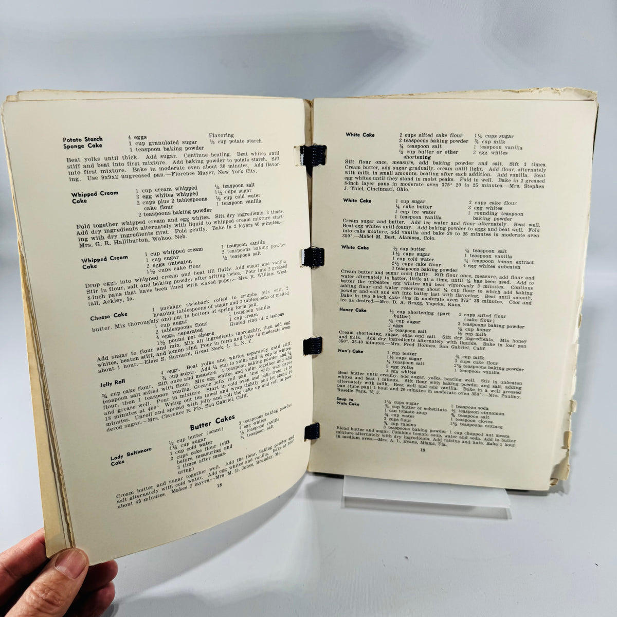 Vintage Victory Cook Book and Favorite Recipes 1943 Wartime Spiral Cookbook