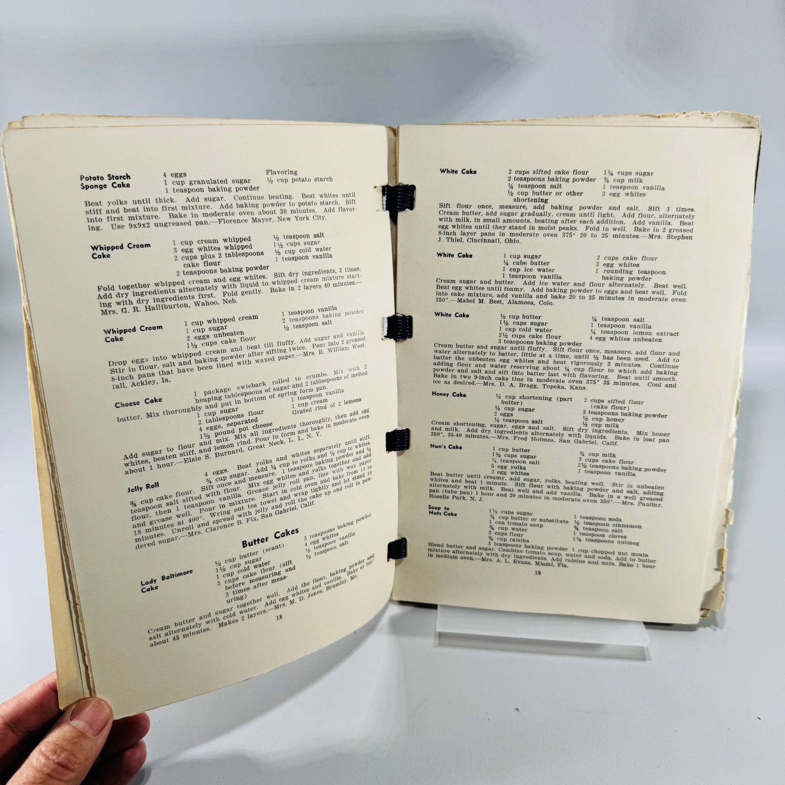 Vintage Victory Cook Book and Favorite Recipes 1943 Wartime Spiral Cookbook