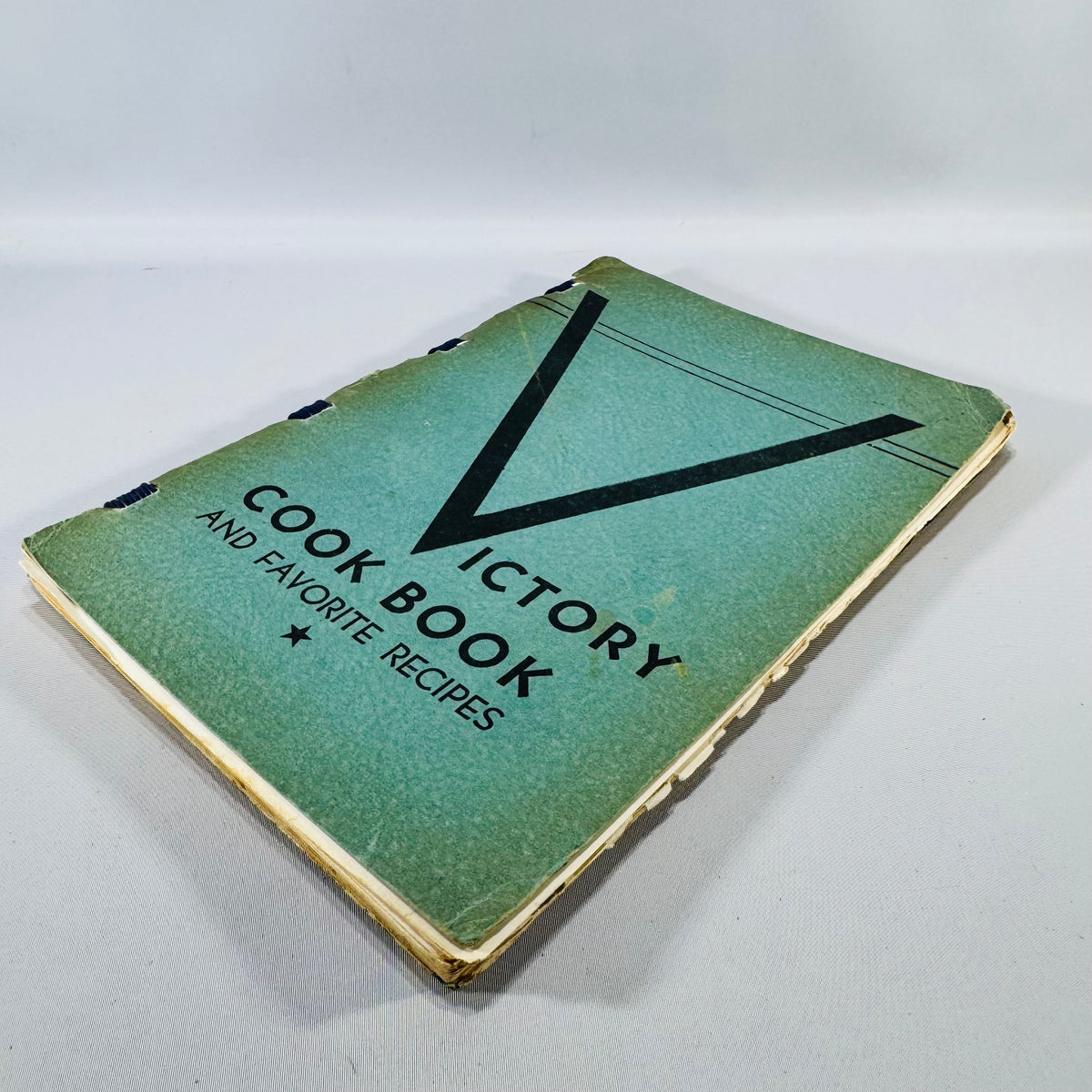 Vintage Victory Cook Book and Favorite Recipes 1943 Wartime Spiral Cookbook
