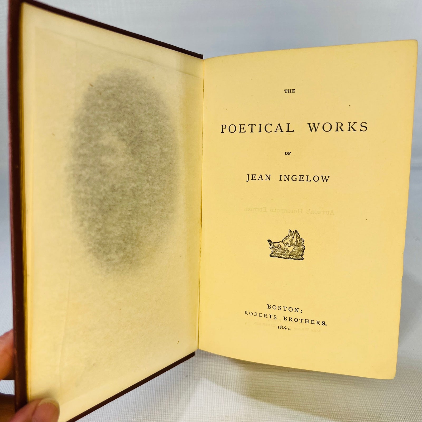 Jean Ingelow's Poems 1880 Roberts Brothers