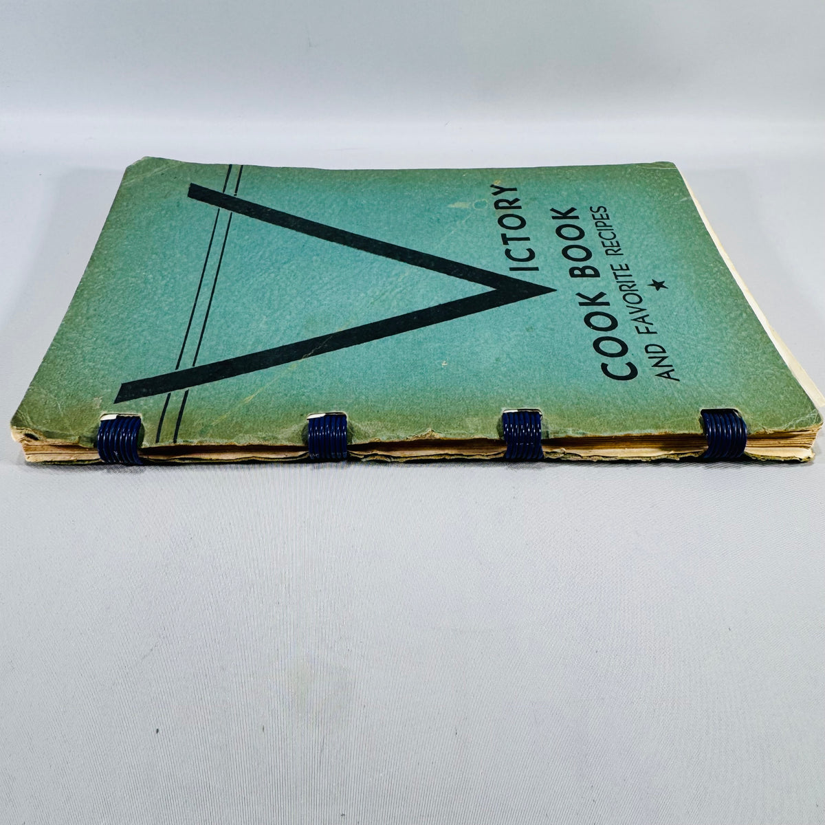 Vintage Victory Cook Book and Favorite Recipes 1943 Wartime Spiral Cookbook