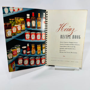 Vintage Heinz Recipe Book 1939 Spiral Bound Advertising Cookbook