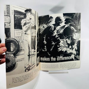 Vintage U.S. Army Recruiting Booklet The Mark of a Man 1964 Combat Arms Pamphlet