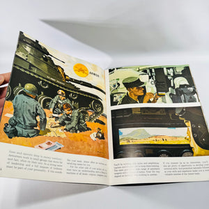 Vintage U.S. Army Recruiting Booklet The Mark of a Man 1964 Combat Arms Pamphlet