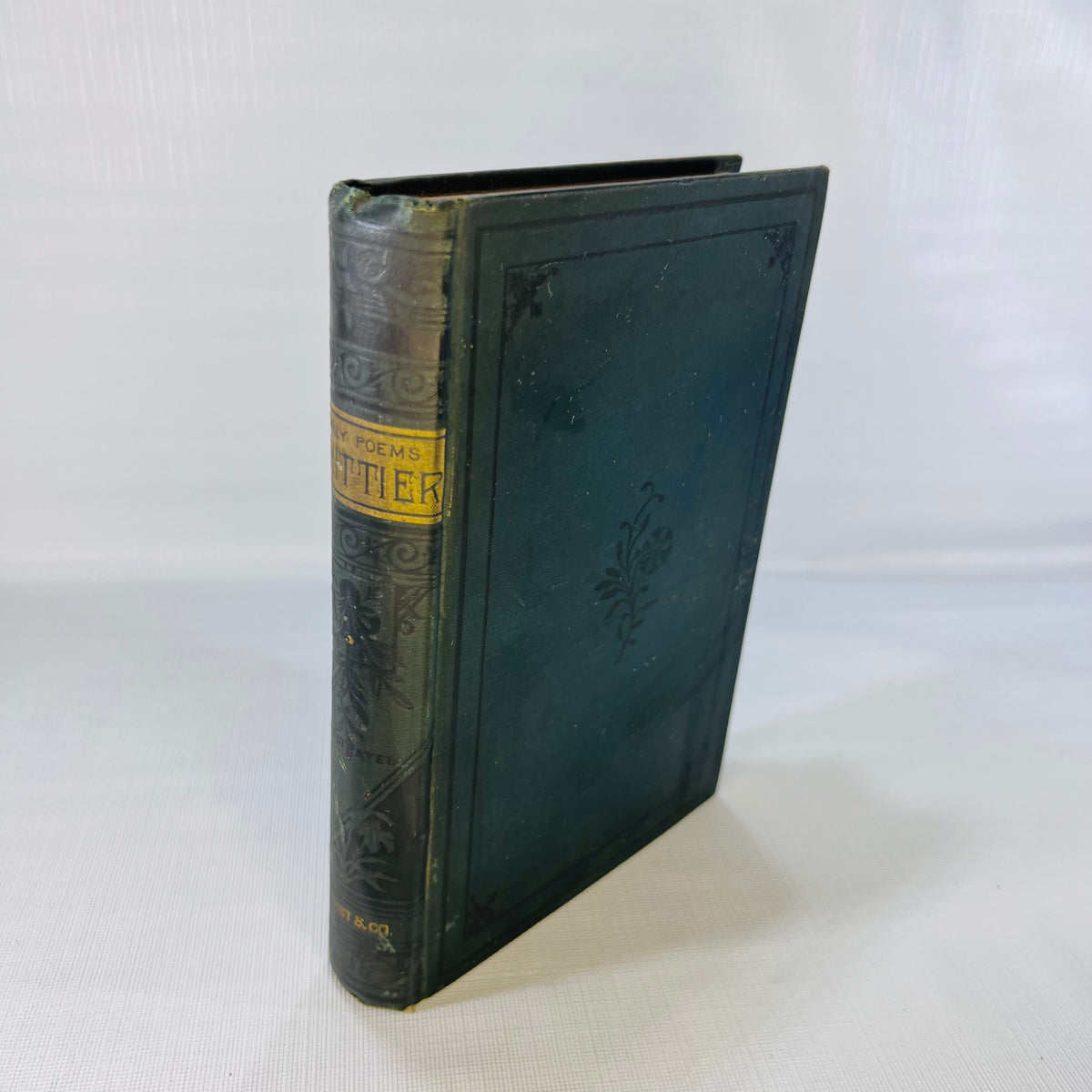 Poems by John G. Whittier Hurst &amp; Co. Publishers