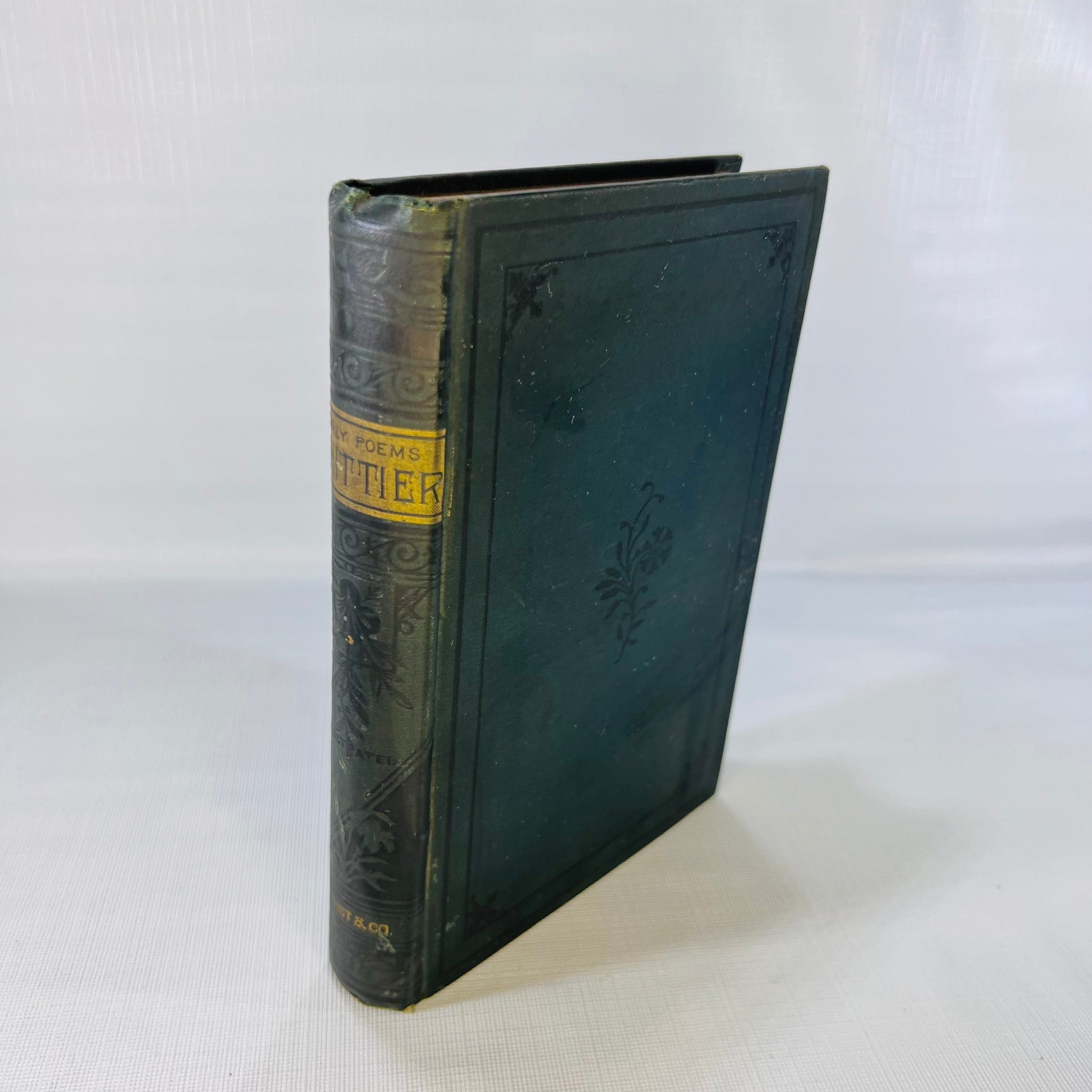 Poems by John G. Whittier Hurst & Co. Publishers