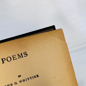 Poems by John G. Whittier Hurst & Co. Publishers