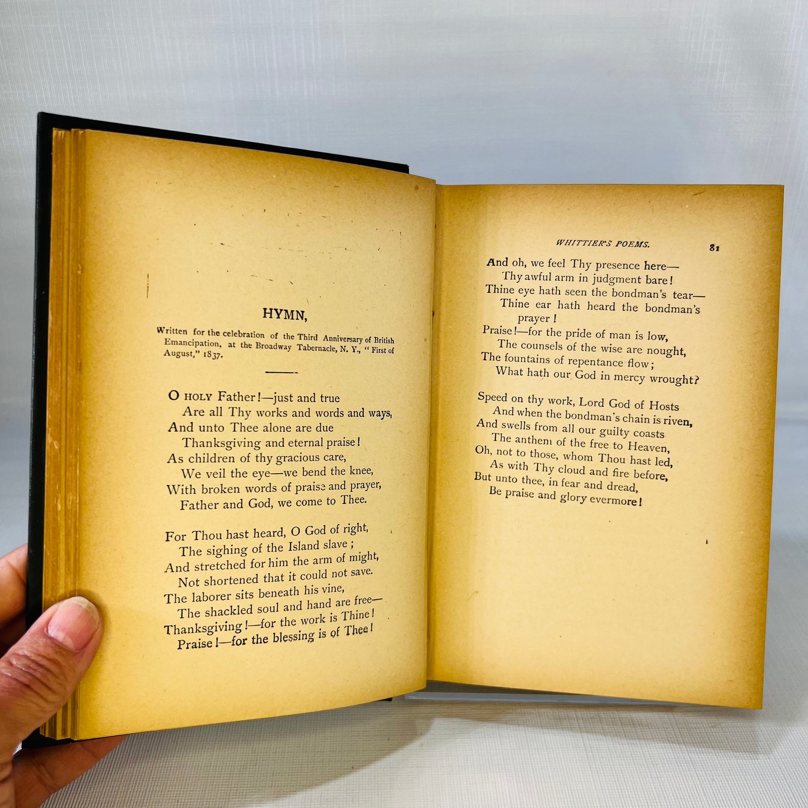 Poems by John G. Whittier Hurst & Co. Publishers